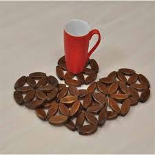 Non Polished Table Coaster, for Decoration Use, Hotel Use, Restaurant Use, Tableware, Feature : Dustproof