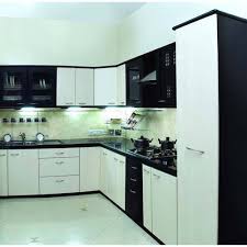 Particleboard Non Polished Plywood modular kitchen, for Home, Hotel, Motel, Restaurent, Feature : Accurate Dimension