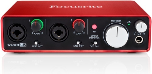 Rectangle Electric Focusrite Audio Interface, for Communication, Feature : Best Quality