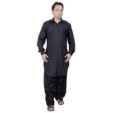 Plain Cotton Pathani Suits, Size : M, XL, XXL