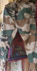 Checked Cotton Army Pant, Size : 0-20, 20-40