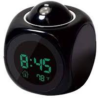 Plastic Talking Alarm Clock, for Home, Office, Feature : Durable, Fine Finished, Long Battery Backup