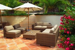 Non Polshed Plain Outdoor Wicker Furniture, Feature : Easy To Place, High Strength, Quality Tested