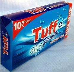 Tuff Rectangle Detergent Cake, for Cloth Washing, Feature : Eco-friendly, Remove Hard Stains