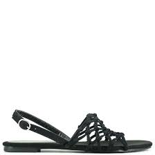 Canvas flat sandal, Gender : Female