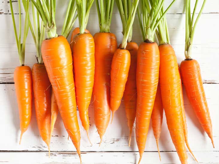 Organic Fresh Carrot, for Snacks, Packaging Type : Jute Sack, PP Bags