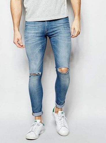 Mens Ripped Jeans, Size : L, XL. XXL, Pattern : Plain at Rs 300 / Piece ...