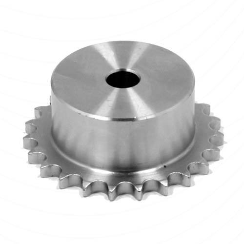 Polished Stainless Steel Chain Sprocket, for Vehicle Use, Feature : Durable, Rust Proof