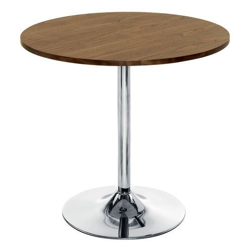 Polished Steel round table, for Office, Pattern : Plain
