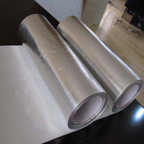 Aluminized Fiberglass Fabrics, Color : Silver