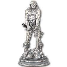Non Polished silver statue, for Home, Office, Shop, Size : 10feet, 2feet, 4feet, 6feet
