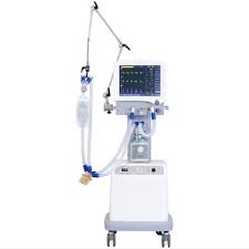 Automatic Metal ICU Medical Ventilator, for Clinic, Hospital, Feature : Fine Finished, Long Life