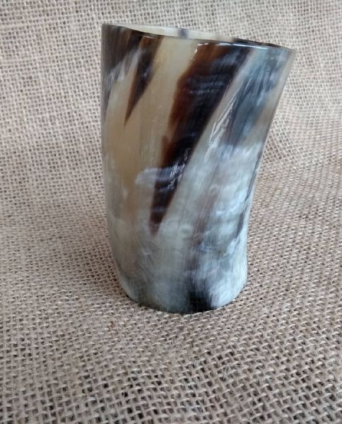 Polished Horn Tumbler, for College, Gym, Office, School, Pattern : Plain, Printed