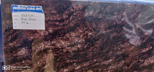  River Brown Granite Slab