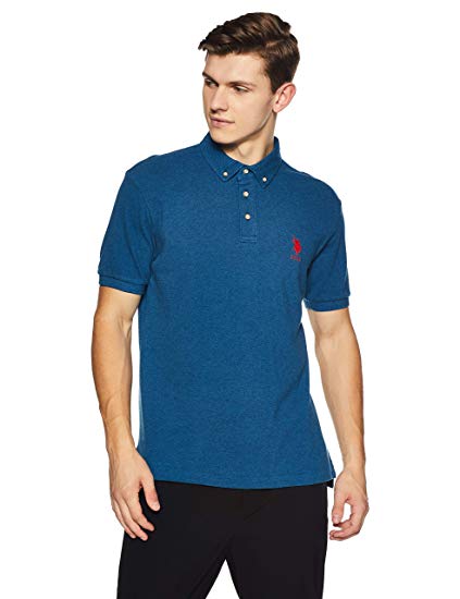 Plain Cotton mens polo t shirt, Size : XL, XXL