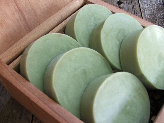 Green Tea and Mint Handmade Bath Soap