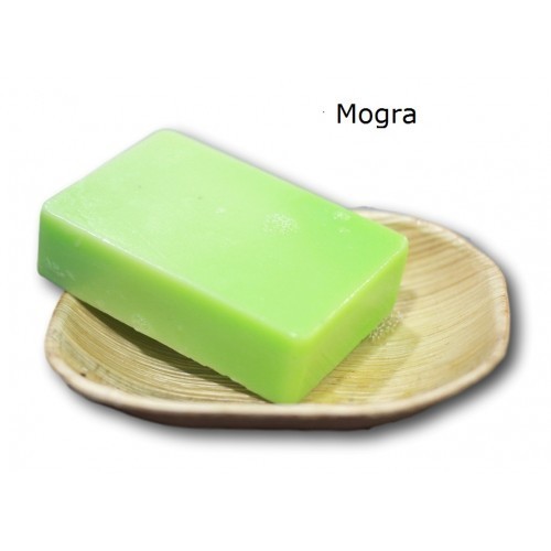 Mogra Handmade Bath Soap, Packaging Type : Paper Wrapper