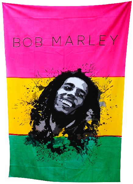 Bob Marley Cotton Wall Hanging Tapestry, Feature : Anti Shrinkage, Colorful Pattern