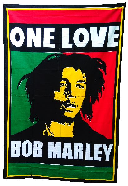 One Love Cotton Wall Hanging Tapestry, Size : 55