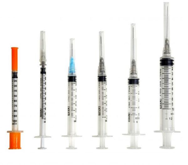 Stainless Steel Disposable Syringe, for Clinical, Hospital, Laboratory, Certification : ISI Certified