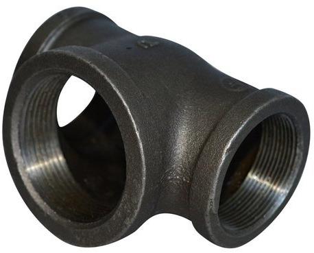 Polished Mild Steel Pipe Tee, Certification : ISI Certified