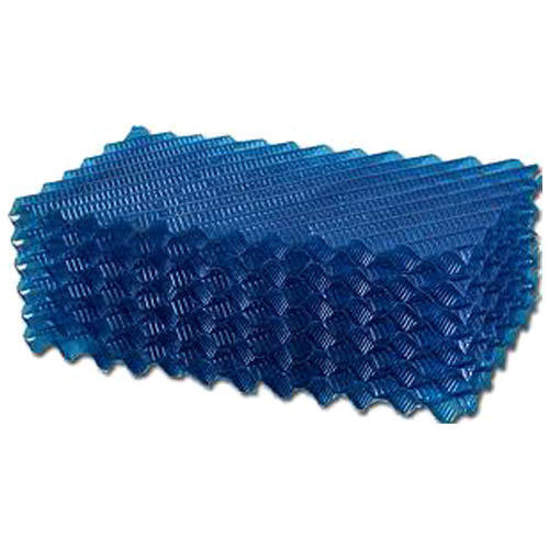 Cooling Tower Honeycomb PVC Fills, Color : Blue