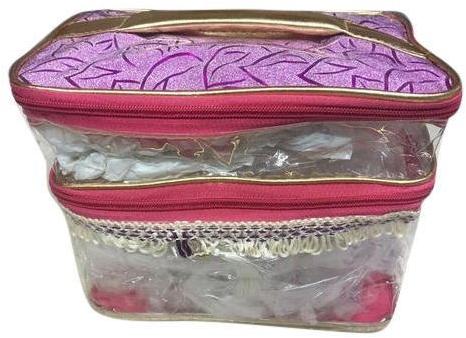 Plain PVC Transparent Cosmetic Bag, Feature : Easy To Carry
