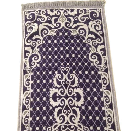 Printed Cotton Trendy Prayer Mat, Size : 70x110 Cm