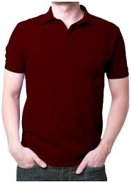 Mens Plain Polo T-Shirt