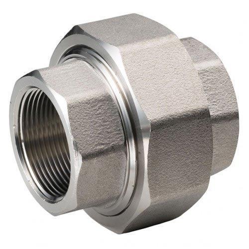 Polished Stainless Steel Union Forged Fittings, Feature : Durable, Fine Finishing, Rust Proof