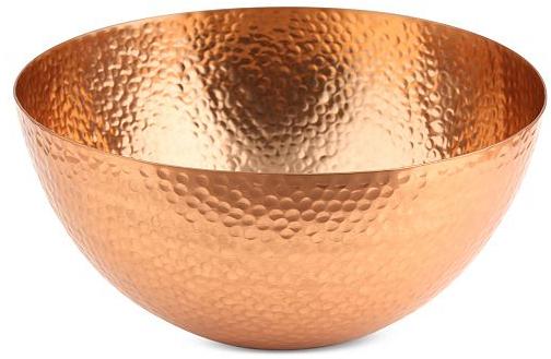 Copper Hammered Bowl