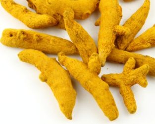 Polished Turmeric Finger, Color : Yellow