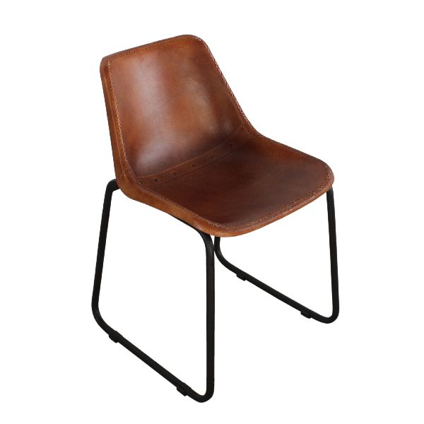 ARTISANS MODERN LEATHER CHAIR, for Banquet, Home, Office, Restaurant, Style : Contemprorary