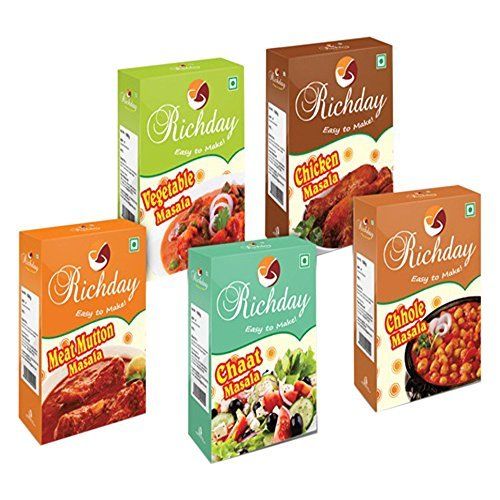 Richday Combo Pack of 5 Blended Spices
