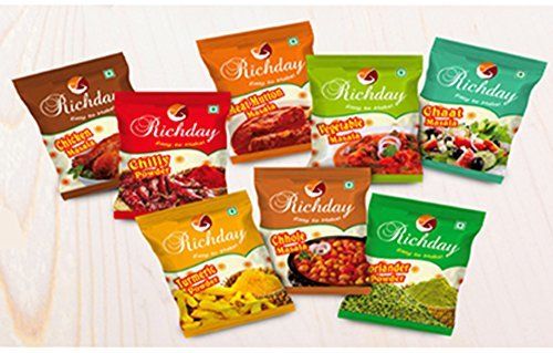 Richday Combo Pack of 8 Blended Spices