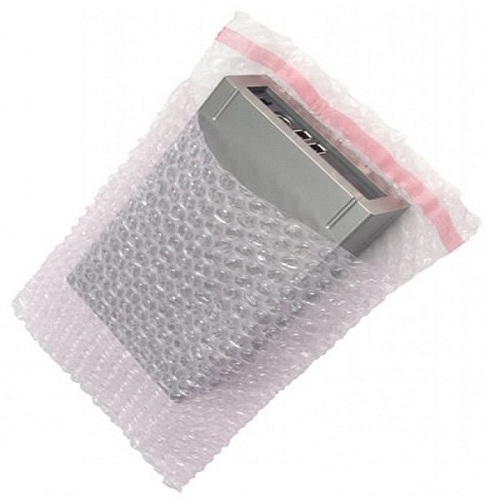 Plastic Air Bubble Pouch, for Packaging, Color : White