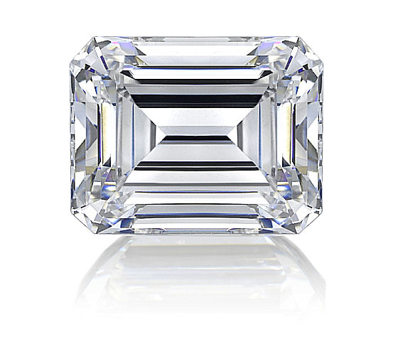 White Emerald Cut Loose Diamond, For Jewelry at Rs 25000/carat in