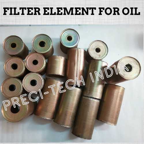 Preci-Tech India Stainless Steel Oil Filter Element