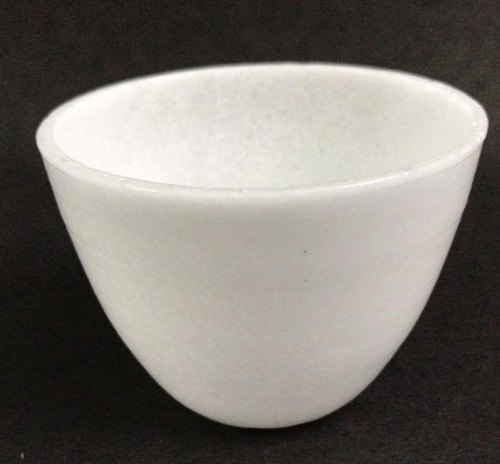 Silica Crucible, for Chemical Laboratory, Color : Milky White