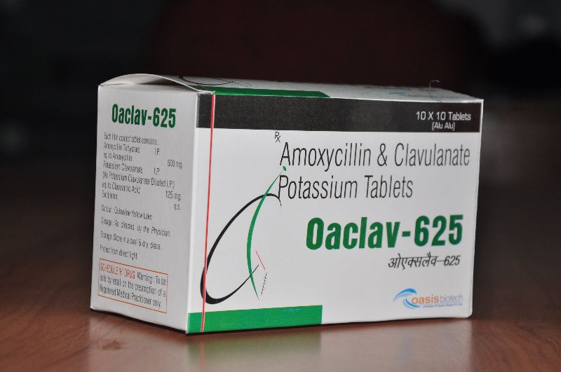 OACLAVE 625 TABLET, Packaging Size : 10-20Tablets