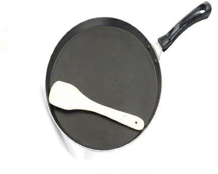 Klassic Kitchen Cast Iron dosa pan, for Restaurant, Color : Black