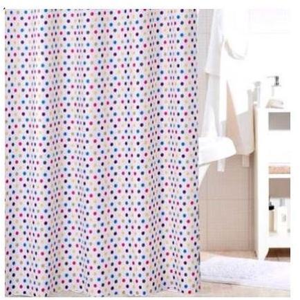 Fancy Shower Curtain, Pattern : Dotted pattern