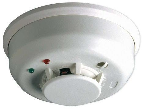 White Alarm Smoke Detector