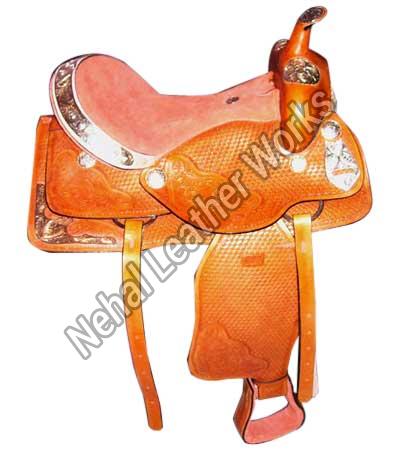 Leather Western Saddles Nlw 10010006