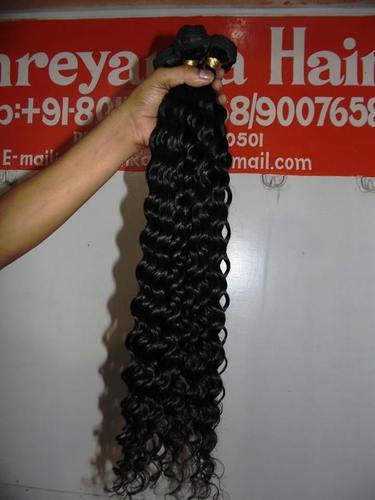 Curly Hair Weft, for Personal, Parlour