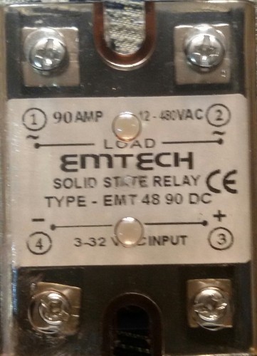 Black Solid State Relay