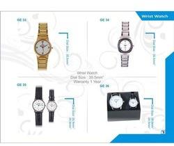 Wrist watch, Gender : Male