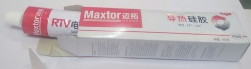 SILICON GREESH WITH ADHESIVE Maxtor Thermal Grease, for Industrial, Color : WHITE