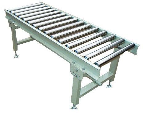 AARUSH ENTERPRISES Gravity Roller Conveyor, for Material Transfer