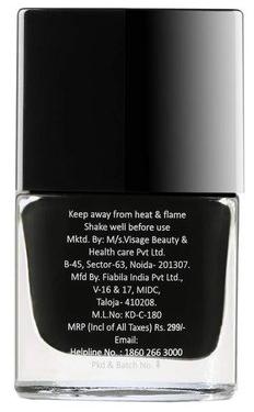 O3+ Nail Polish, Color : Black Red